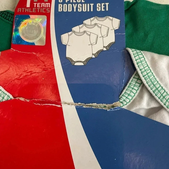 University of North Texas mean green baby onesies size 3-6 months - Picture 2 of 3